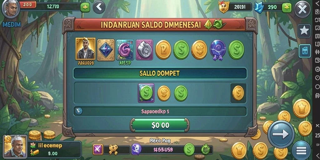 duit8 - Grafis yang menawan dan detail yang halus.